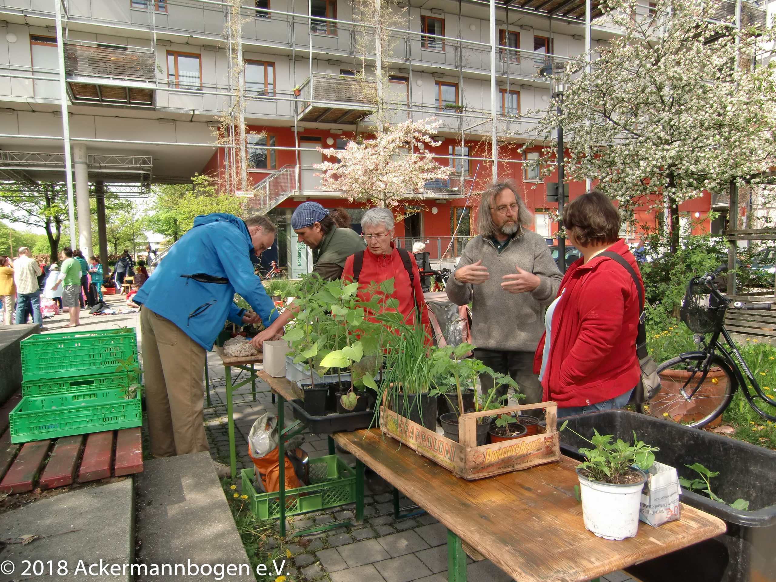 NachbarschaftsBörse am Ackermannbogen: Regelmäßige Aktionstage „Nachbarn für Nachhaltigkeit“