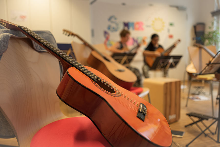 Nachbarschaftstreff Oslostraße: Musikunterricht