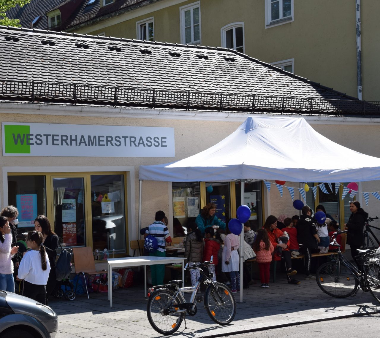 Nachbarschaftstreffs Westerhamerstraße: Außenansicht