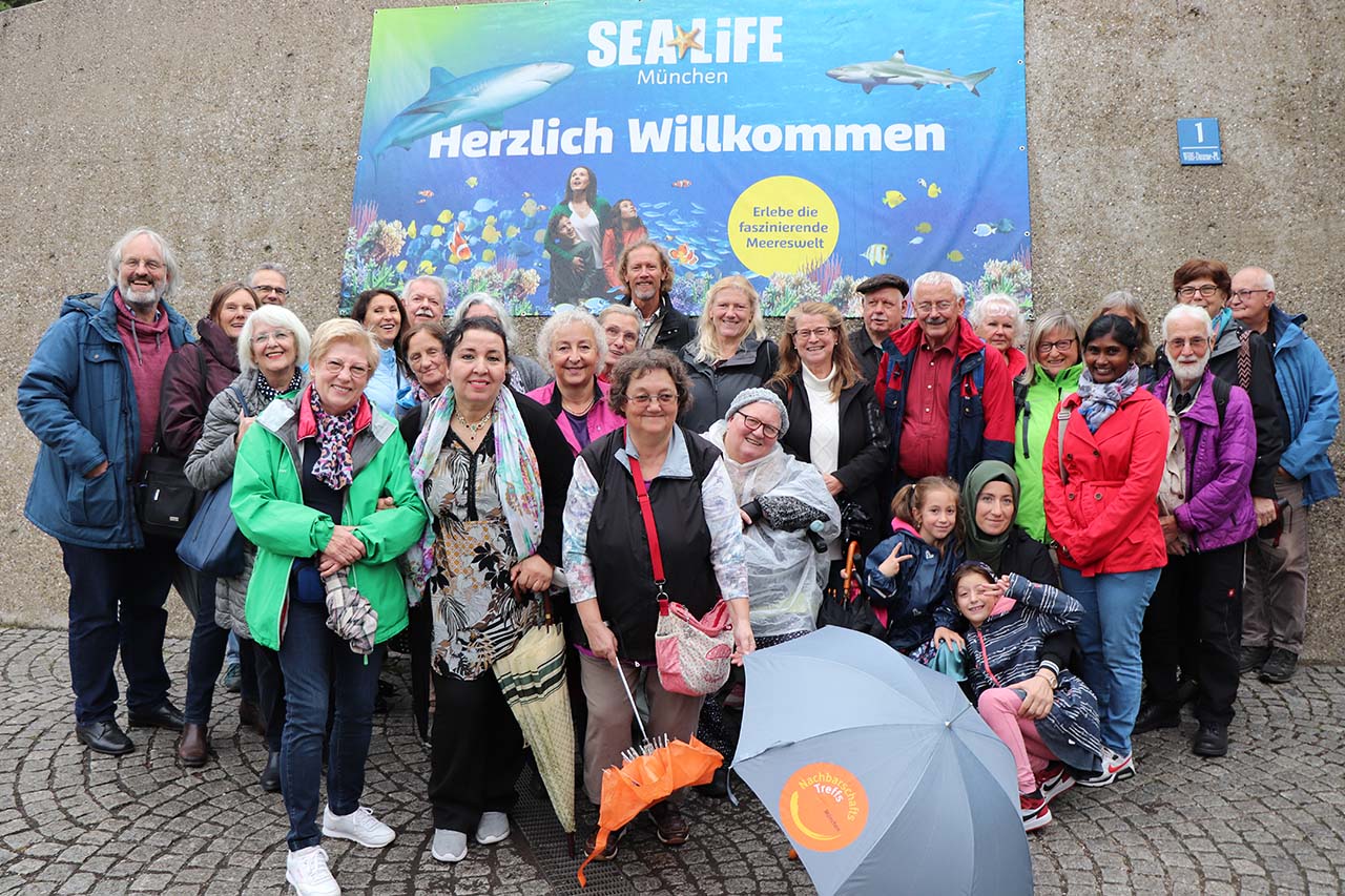 Ausflug der Freiwillig Engagierten 2022 ins Sealife