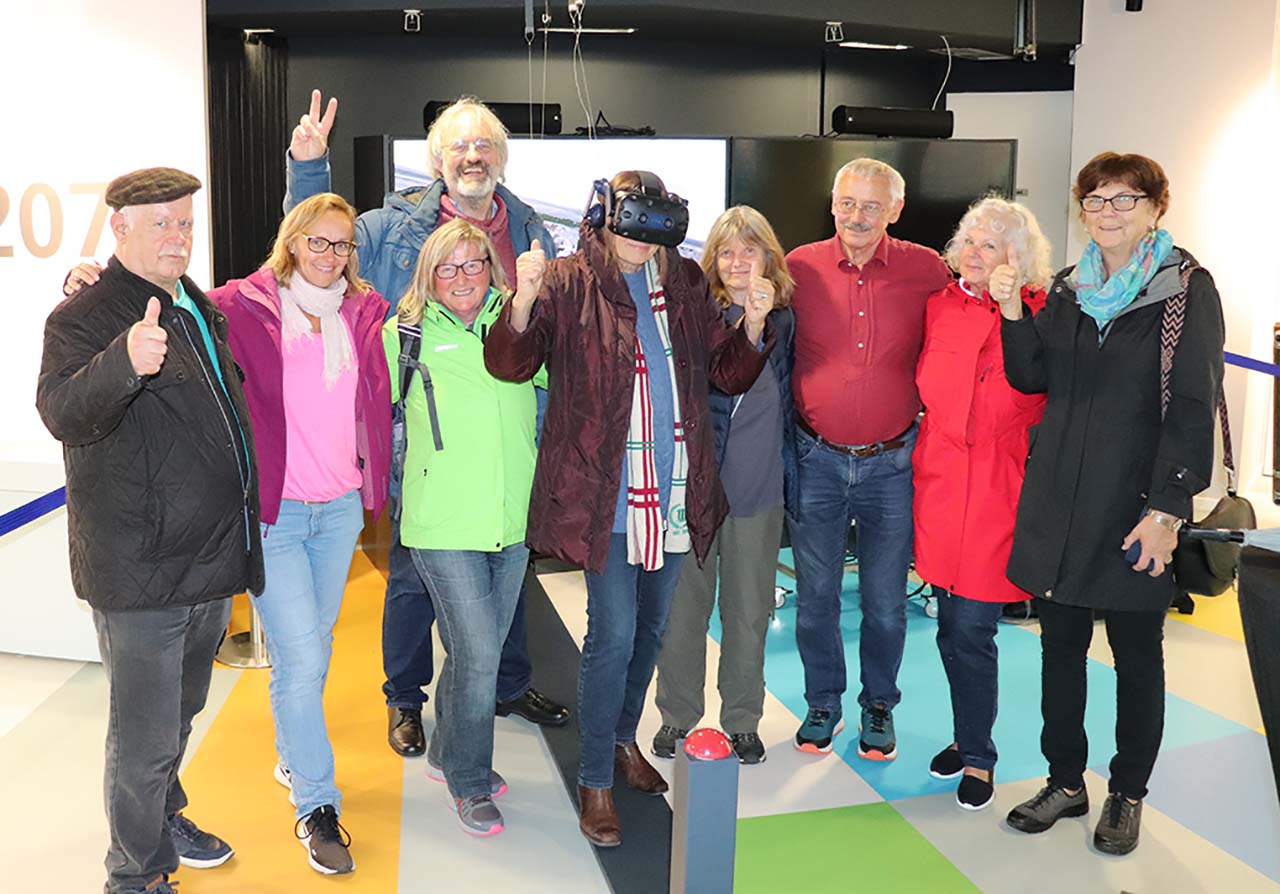Olympiaturm: 50 Jahre in die Vergangenheit und in die Zukunft des Olympiaparks mit der Virtual-Reality-Brille