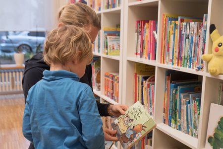 Nachbarschaftstreff Oslostraße: Kinderbibliothek